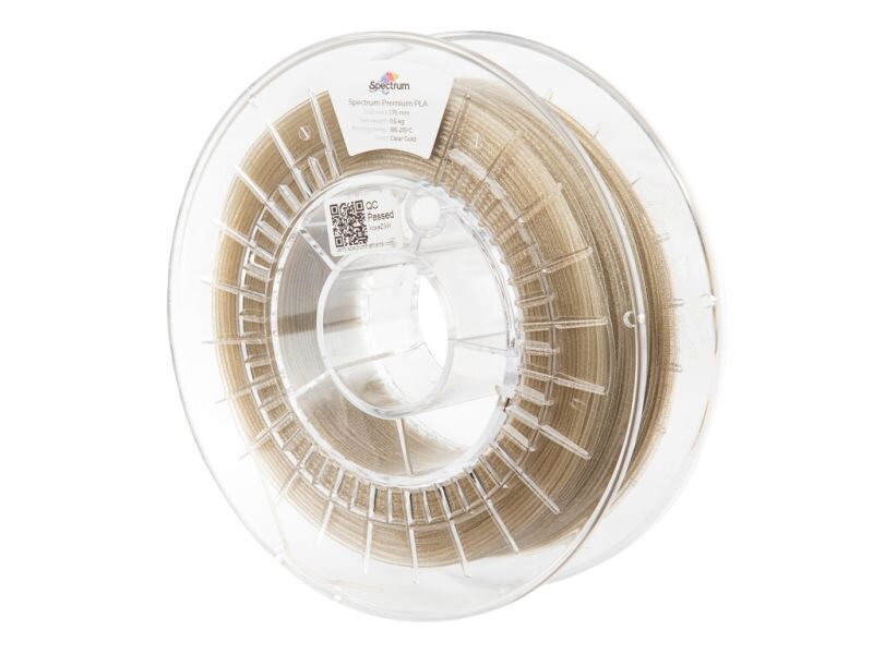 Filament Spectrum PLA GLITTER ČIRÉ ZLATO 1,75 mm 0,5 kg Filament Spectrum PLA GLITTER ČIRÉ ZLATO 1,75 mm 0,5 kg