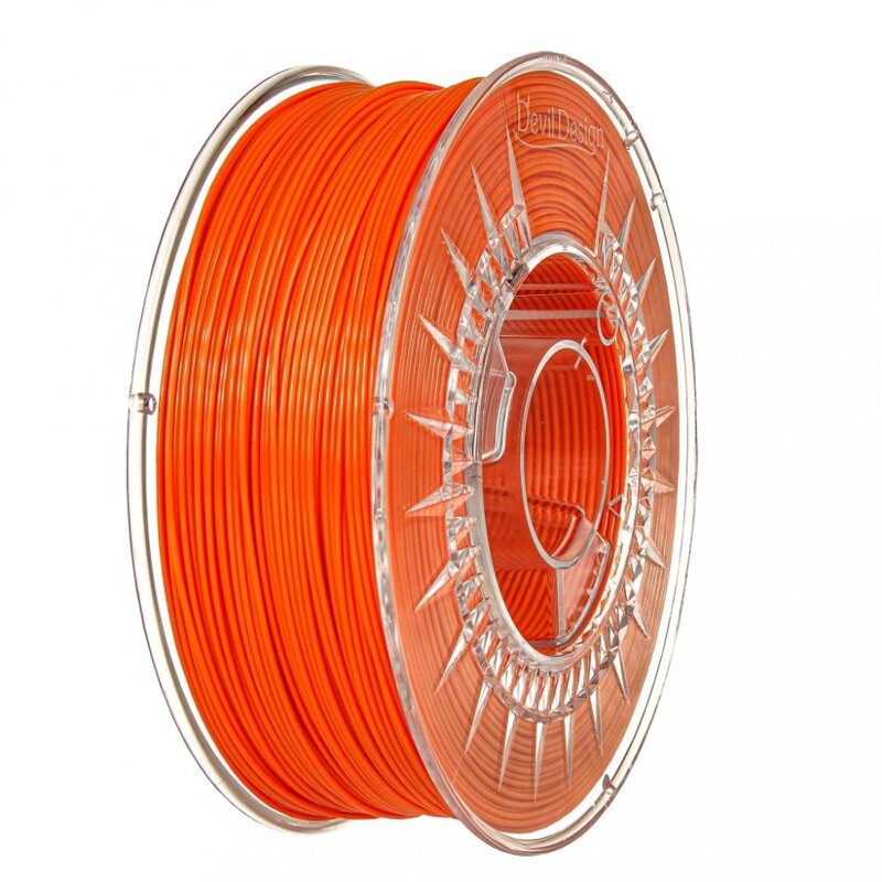 Filament Devil Design PLA TMAVĚ ORANŽOVÁ 1,75 mm 1 kg. Filament Devil Design PLA TMAVĚ ORANŽOVÁ 1,75 mm 1 kg.