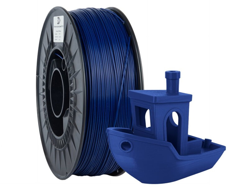 Filament 3D POWER HyperSpeed PETG TMAVĚ MODRÁ 1,75 mm 1 kg. Filament 3D POWER HyperSpeed PETG TMAVĚ MODRÁ 1,75 mm 1 kg.