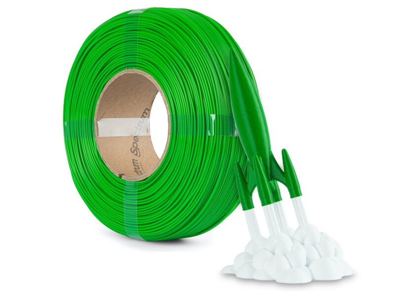 ReFill SPECTRUM PLA High Speed TRÁVOVĚ ZELENÁ 1,75 mm 1 kg ReFill SPECTRUM PLA High Speed TRÁVOVĚ ZELENÁ 1,75 mm 1 kg