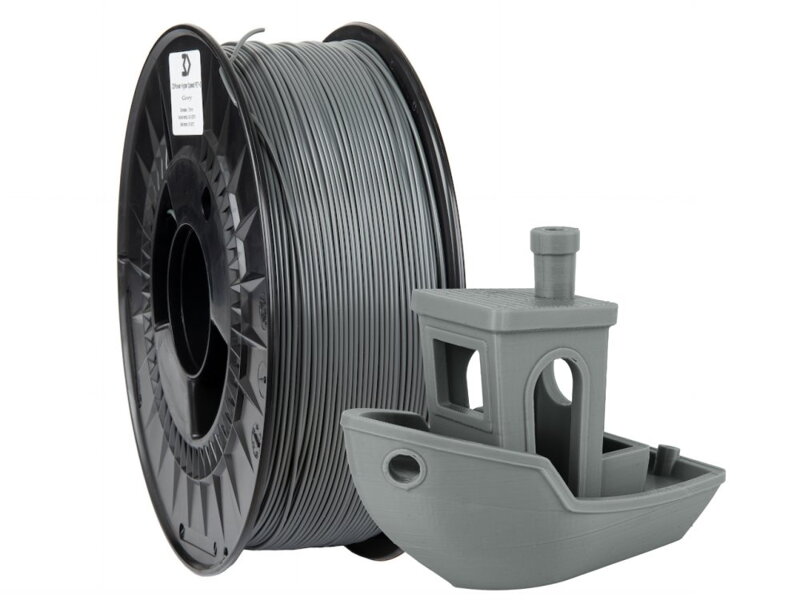 Filament 3D POWER HyperSpeed PETG ŠEDÁ 1,75 mm 1 kg. Filament 3D POWER HyperSpeed PETG ŠEDÁ 1,75 mm 1 kg.