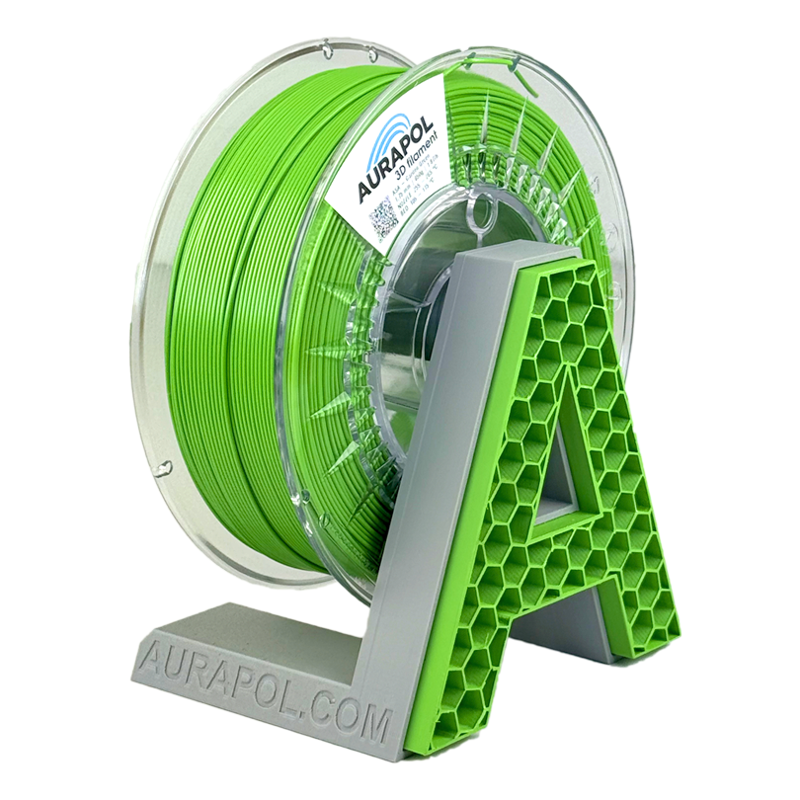Filament AURAPOL ASA ZELENÁ "GARDEN" 1,75 mm 850g.