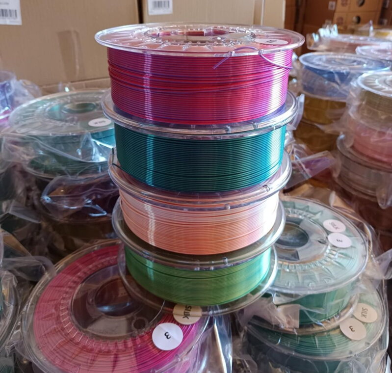 SET 2.Q. DD PLA SILK 1,75 4 x 1 kg MIX