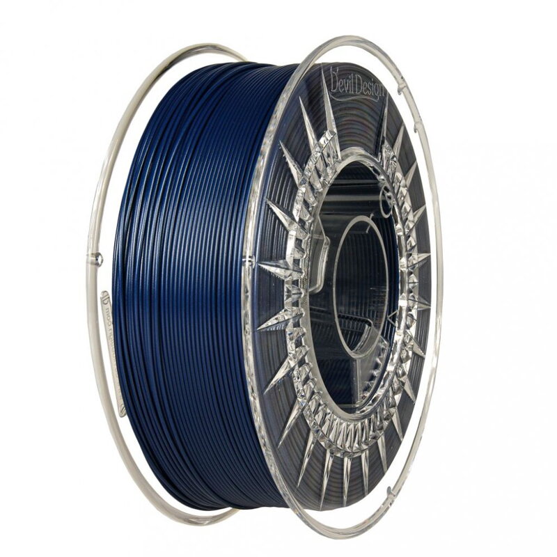 Filament Devil Design PLA NÁMOŘNICKÁ MODRÁ 1,75 mm 1 kg. Filament Devil Design PLA NÁMOŘNICKÁ MODRÁ 1,75 mm 1 kg.