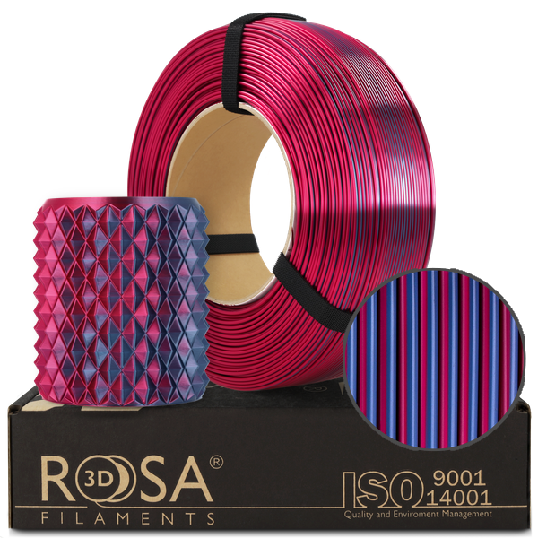 ReFill ROSA3D PLA MAGIC SILK MIDNIGHT CITY 1,75 mm 1 kg
