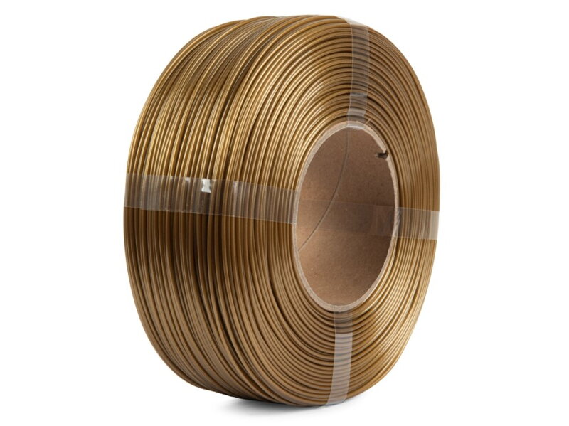ReFill 3D POWER Basic PETG ZLATÁ 1,75 mm 1 kg. ReFill 3D POWER Basic PETG ZLATÁ 1,75 mm 1 kg.