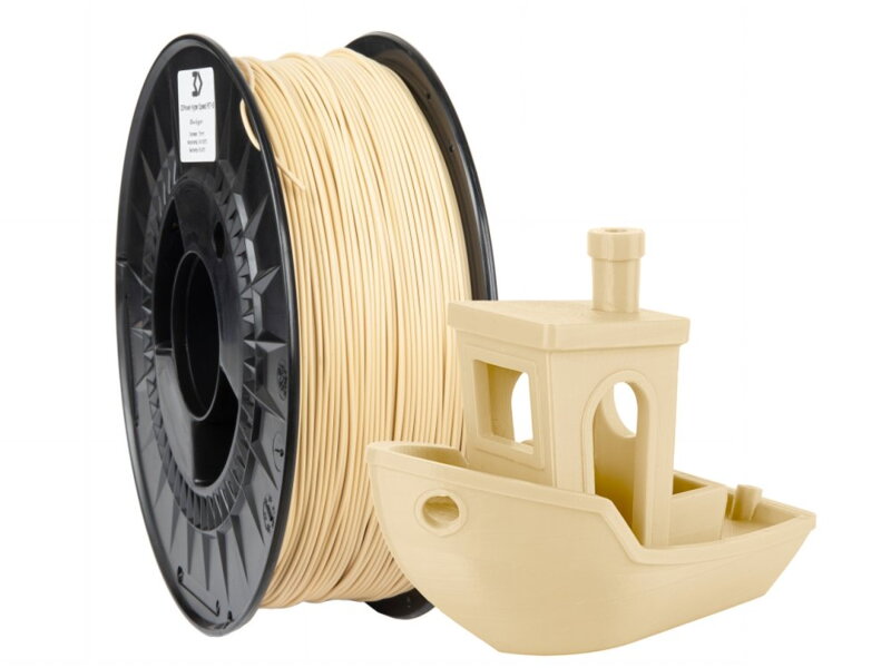 Filament 3D POWER HyperSpeed PETG BÉŽOVÁ 1,75 mm 1 kg. Filament 3D POWER HyperSpeed PETG BÉŽOVÁ 1,75 mm 1 kg.