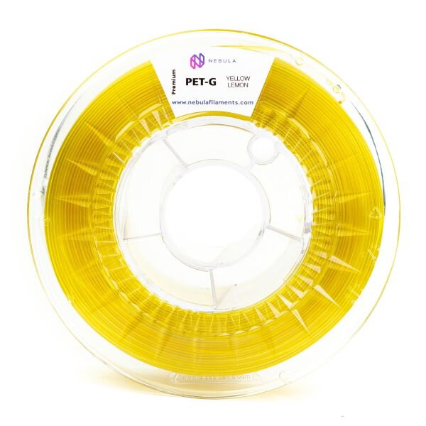 Filament NEBULA PETG CITRONOVĚ ŽLUTÁ TRANSPARENTNÍ 1,75 mm 1 kg