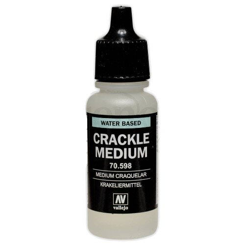 Vallejo: Crackle Medium - efekt popraskaného povrchu Vallejo: Crackle Medium - efekt popraskaného povrchu