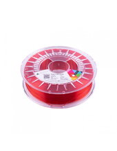 PLA filament červený CRYSTAL 1,75 mm Smartfil 750g