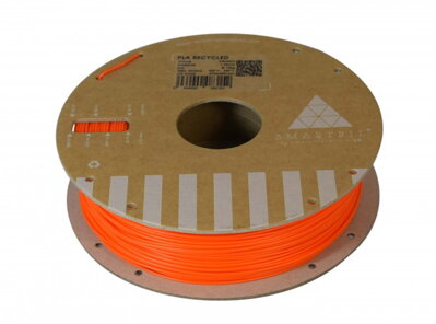 PLA filament z recyklátu oranžový 1,75 mm Smartfil 0,75kg