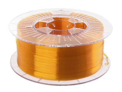 PETG filament Transparent Yellow 1,75 mm Spectrum 1 kg