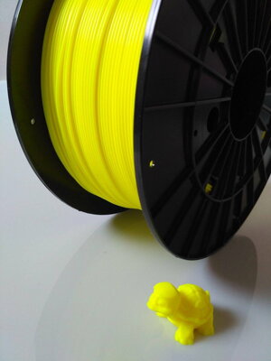 Filament-PM PLA tisková struna fluorescenční žlutá 1,75 mm 1 kg Filament PM
