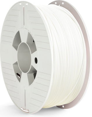 PET-G filament 1,75 mm bílý Verbatim 1 kg