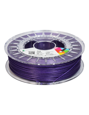 PLA filament třpytivý fialový glitter violet 1,75 mm Smartfil 750g