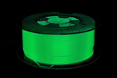 PLA filament Glow in the Dark Yellowgreen 1,75 mm Spectrum 1 kg