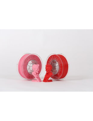 Print With Smile - PLA DUO PACK - 1,75 mm - Pink/ Red - 2 x 500 g