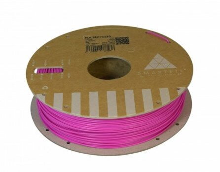 PLA filament z recyklátu růžová 1,75 mm Smartfil 0,75kg