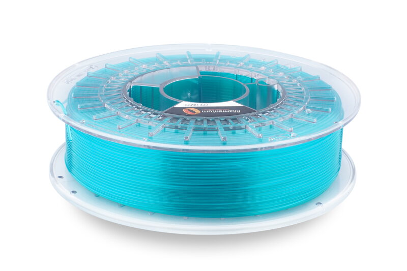 CPE HG100 Iced Green Transparent 1,75mm 750g Fillamentum CPE HG100 Iced Green Transparent 1,75mm 750g Fillamentum