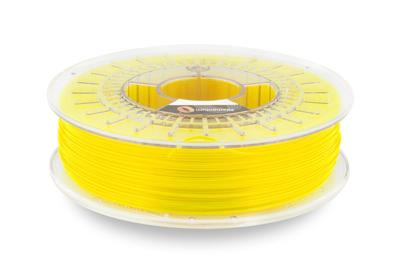 CPE HG100 Neon Yellow Transparent 1,75mm 750g Fillamentum CPE HG100 Neon Yellow Transparent 1,75mm 750g Fillamentum