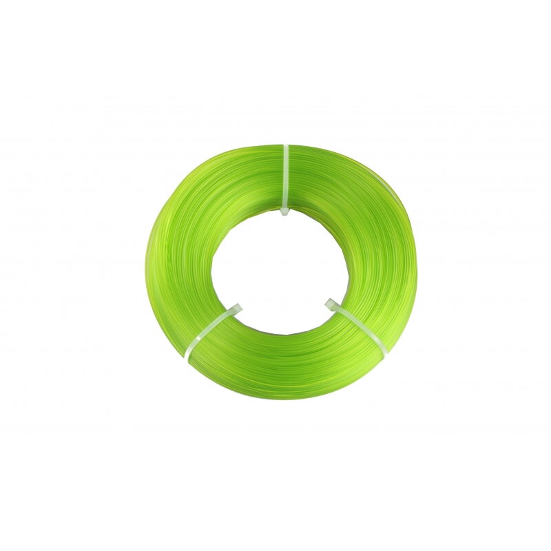 PLA filament Refill světle zelený 1,75mm Fiberlogy 850g
