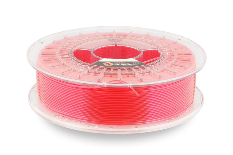 CPE HG100 Neon Pink Transparent 2,85mm 750g Fillamentum CPE HG100 Neon Pink Transparent 2,85mm 750g Fillamentum