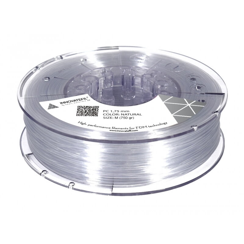 INNOVATEFIL PC filament natural 1,75 mm 750 g INNOVATEFIL PC filament natural 1,75 mm 750 g