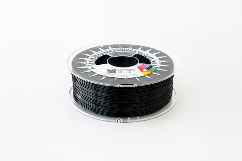 PLA filament černý 1,75 mm Smartfil 330g