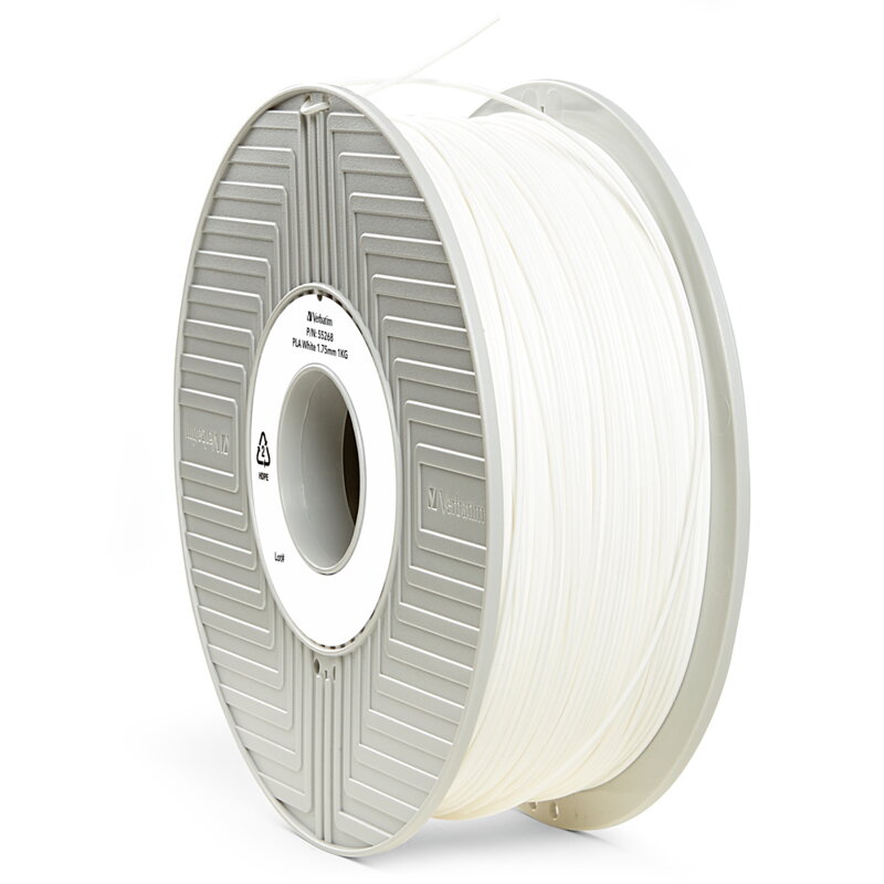 PLA filament 2,85 mm bílý Verbatim 1 kg PLA filament 2,85 mm bílý Verbatim 1 kg