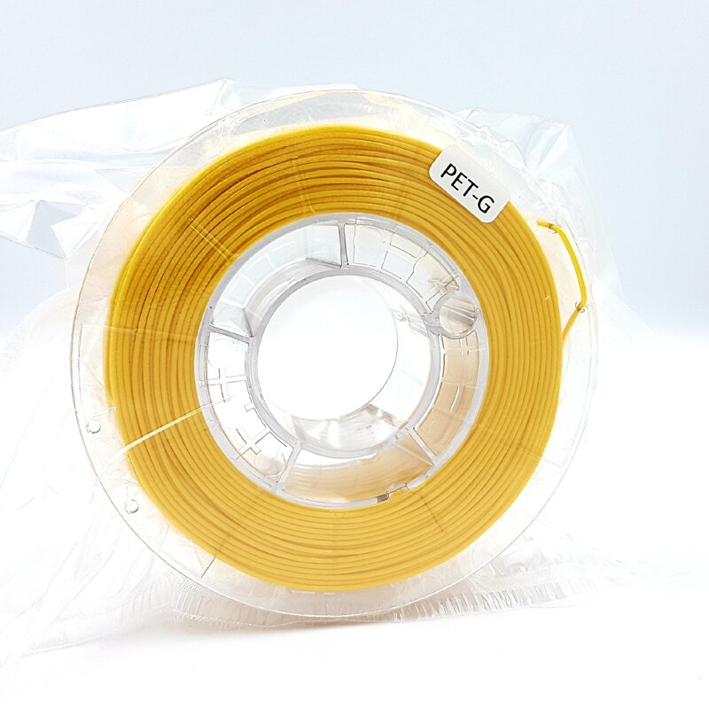 PET-G filament 1,75 mm jasně žlutý Devil Design 330g