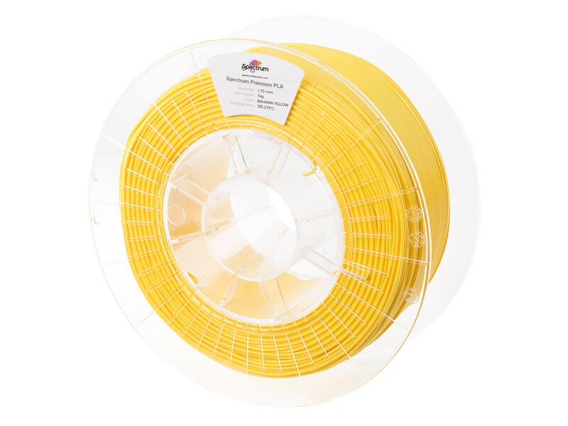 PLA tisková struna Bahama Yellow 1,75 mm Spectrum 1 kg PLA tisková struna Bahama Yellow 1,75 mm Spectrum 1 kg