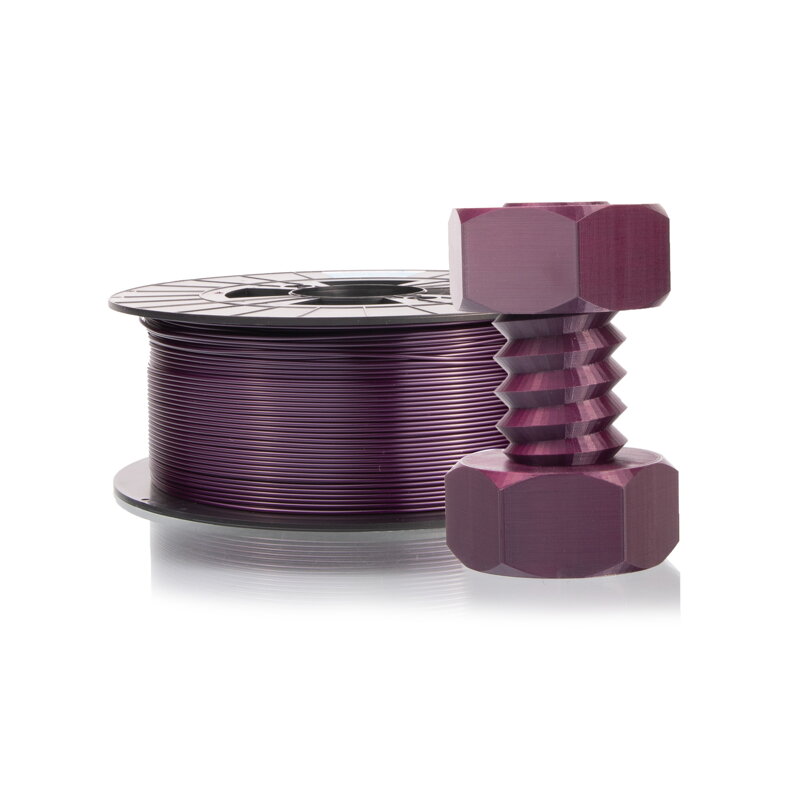 Filament-PM PET-G tisková struna tmavá purpurová 1,75 mm 1 kg Filament PM