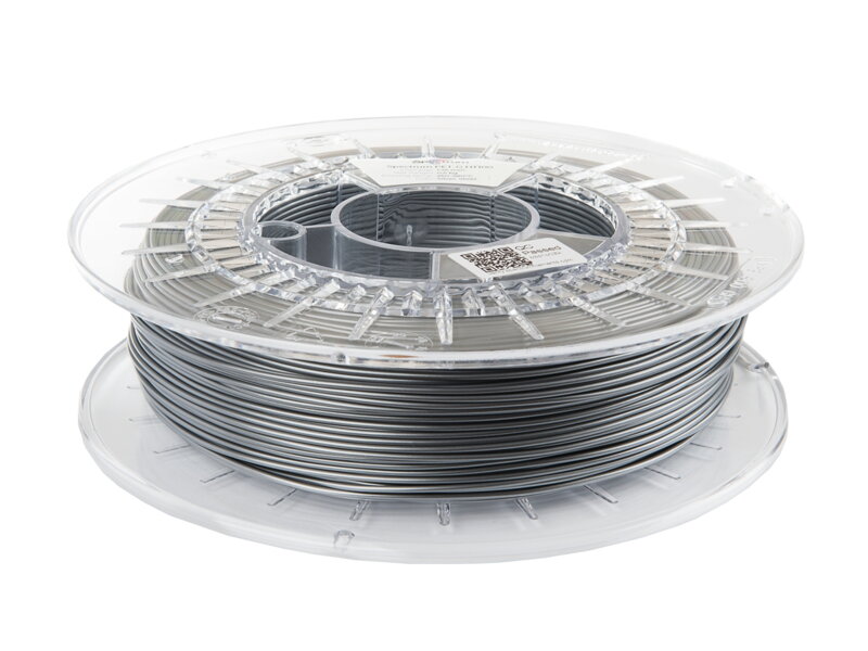 PETG HT100 filament Silver Steel 1,75 mm Spectrum 0,5 kg