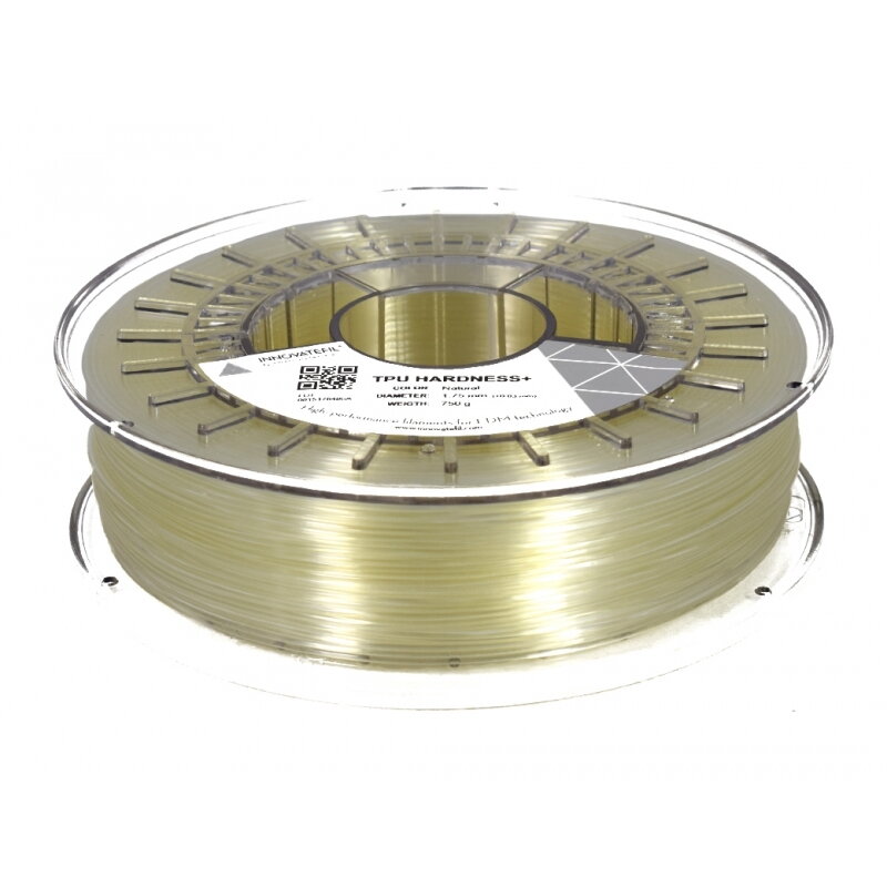 INNOVATEFIL TPU HARDNESS+ filament natural 2,85 mm 750 g INNOVATEFIL TPU HARDNESS+ filament natural 2,85 mm 750 g