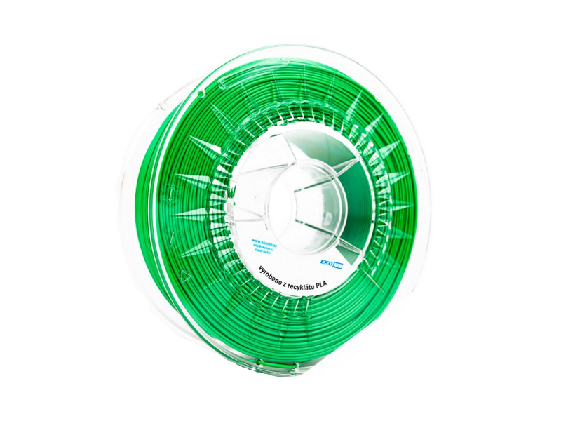 EKO MB PLA filament z recyklátu 1,75 mm pastelová zelená EKO-MB 1 kg