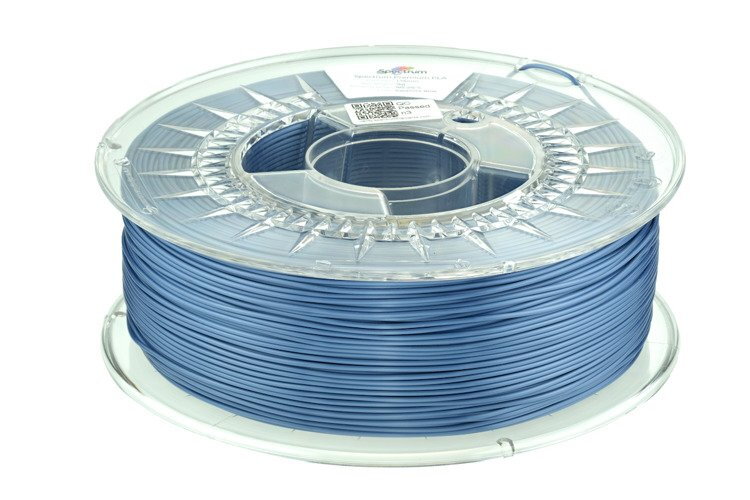 PLA Silk filament modrý Sapphire Blue 1,75mm Spectrum 1kg