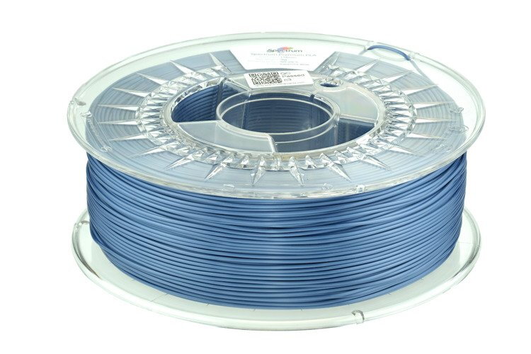 PLA Silk filament modrý Sapphire Blue 1,75mm Spectrum 1kg PLA Silk filament modrý Sapphire Blue 1,75mm Spectrum 1kg