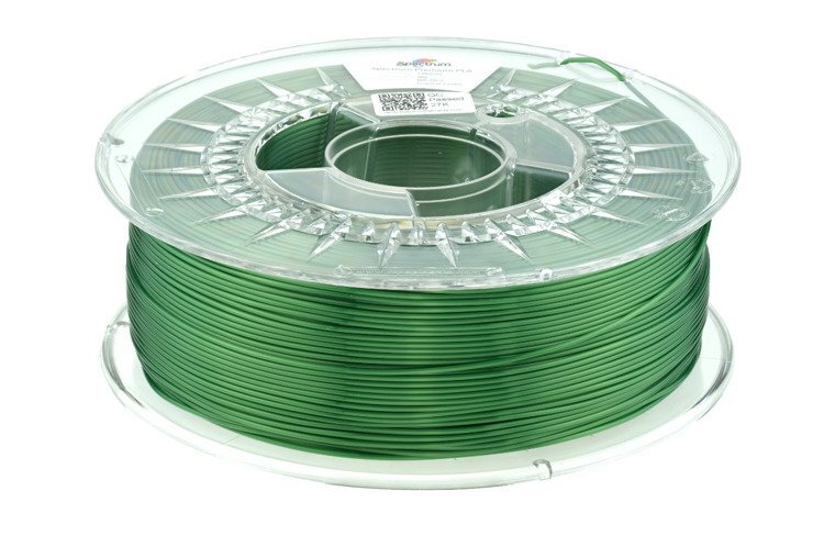 PLA Silk filament zelený Tropical Green 1,75mm Spectrum 1kg