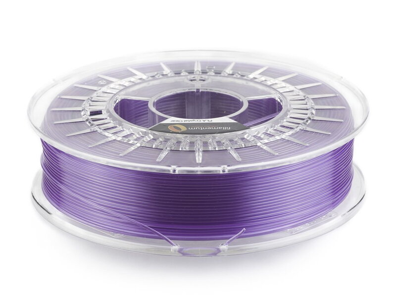PLA Crystal Clear Amethyst Purple 1,75mm 750g Fillamentum