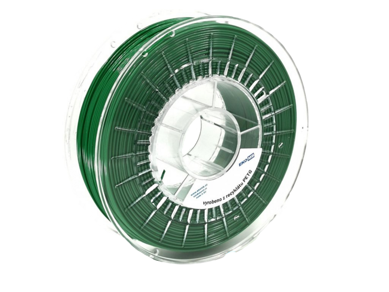 EKO MB PET-G filament z recyklátu 1,75 mm smaragdová zelená