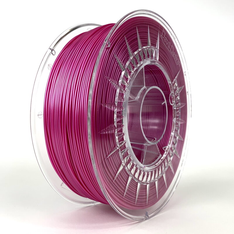PLA filament 1,75 mm perlově růžový Devil Design 1 kg PLA filament 1,75 mm perlově růžový Devil Design 1 kg