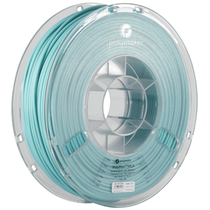 PLA PolyMax filament Teal modrozelený 1,75mm Polymaker 750g PLA PolyMax filament Teal modrozelený 1,75mm Polymaker 750g
