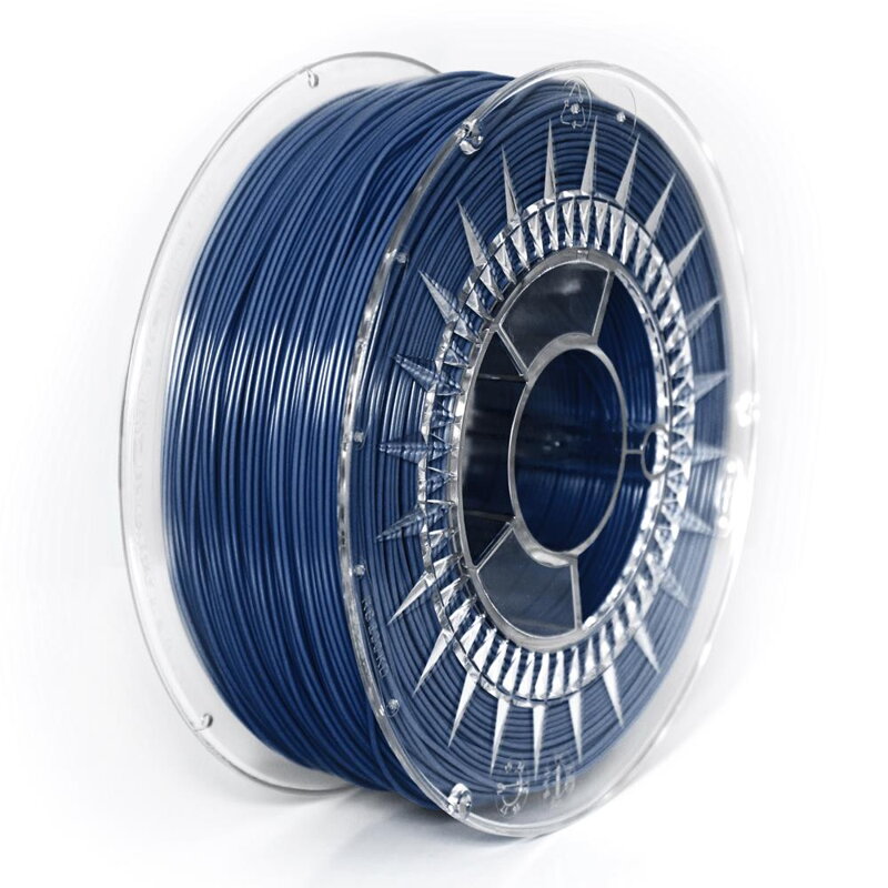 PLA filament 1,75 mm tmavě modrý Devil Design 1 kg