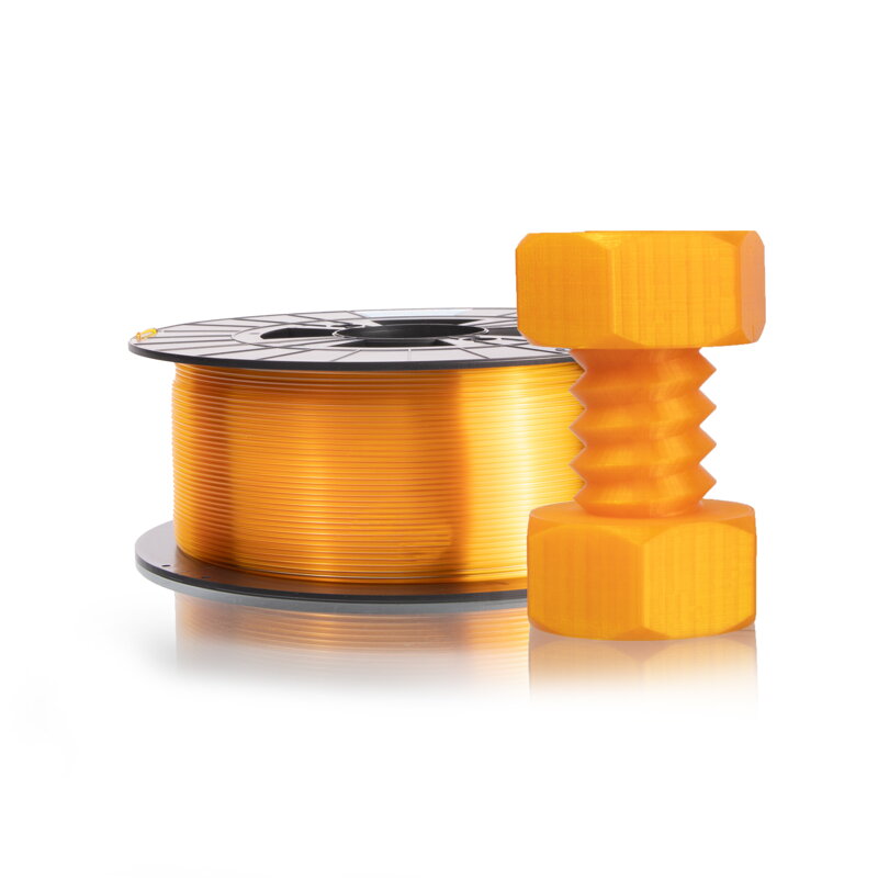 Filament-PM PET-G tisková struna žlutá transparentní 1,75 mm 1 kg Filament PM Filament-PM PET-G tisková struna žlutá transparentní 1,75 mm 1 kg Filament PM